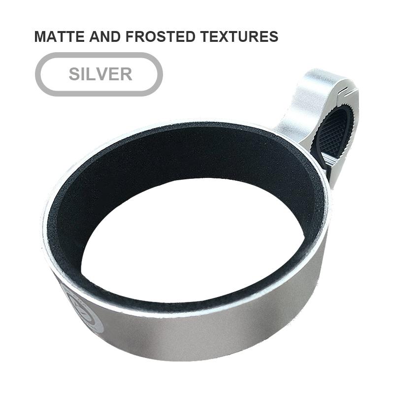 PCycling Велосипедный держатель для кофейной чашки/Держатель для чашки молочного чая/Алюминиевый держатель для бутылки с водой/Держатель для пива с матовым покрытием