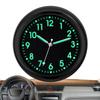 Car Clock, Stick-on Clock, Dashboard Car Clock, Small Quartz Clock, Luminous Quartz Clock for