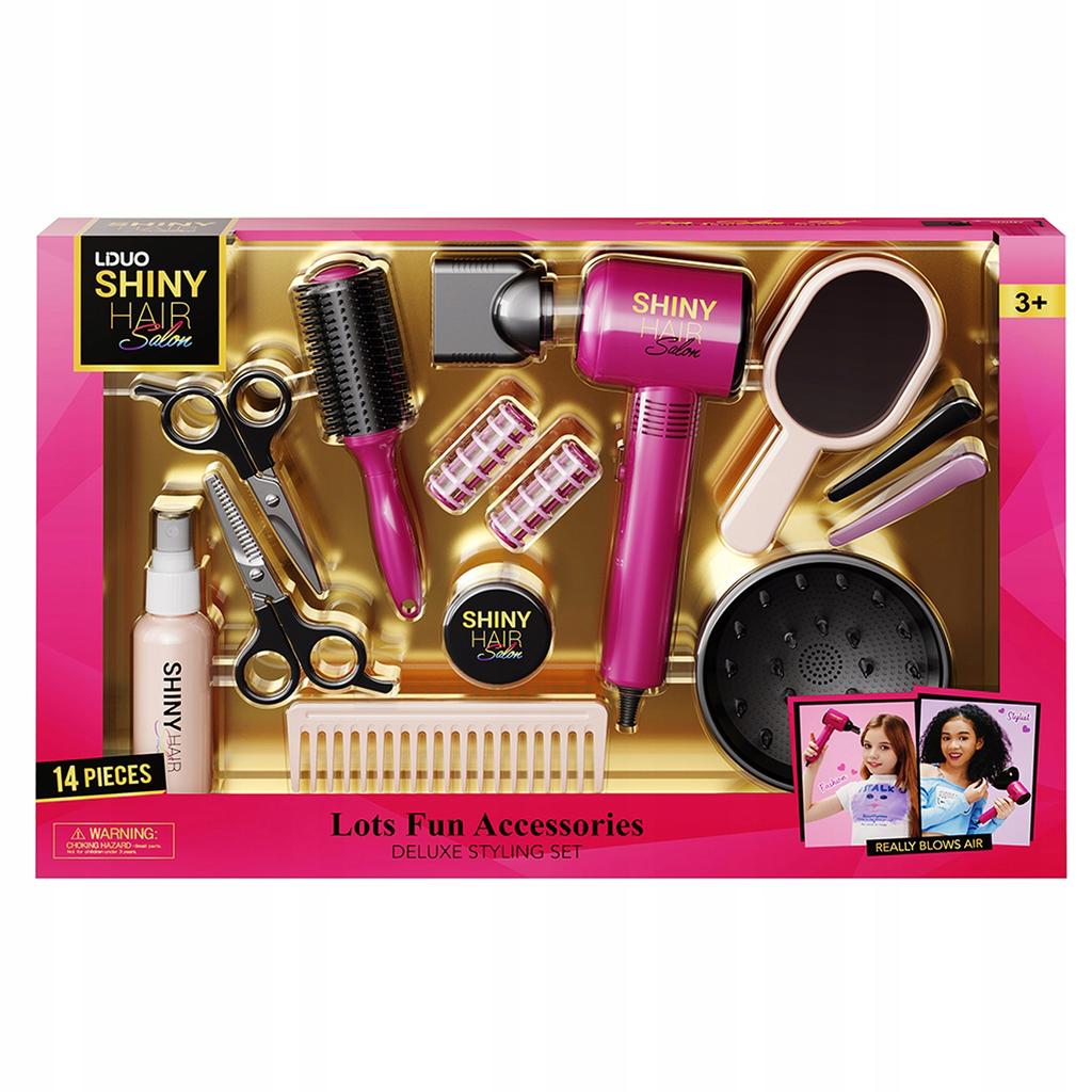 [PACZB] Hairdressing Set with Hair Dryer 14 pcs Z3130