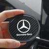 GLC GLB PVC Non-Slip Carbon Fiber Car Water Coaster Cup Pad For Mercedes Benz A B C S Class AMG GLA CLA GLC W176 W221 W204 W205