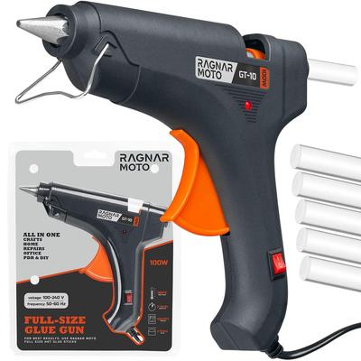 Пистолет для горячего клея мощностью 100 Вт + 5 стержней для горячего клея 11x200.