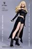 Масштаб SA Toys SA047 Сексуальный Темный РОК Костюм Красивой Женщины-Бойца для Экшн-Фигурок голова и обувь не [TOYBARJAPAN] 1/6 (тело, в комплекте)
