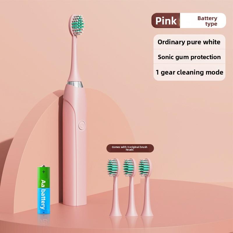 Вибрирующая зубная щетка с мягкой щетиной и ирригатор, Перезаряжаемая автоматическая ультразвуковая электрическая зубная щетка для взрослых и домашнего использования