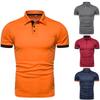 Mens Casual Polo Shirts Short Sleeve Golf Shirt Fashion Button Classic Top