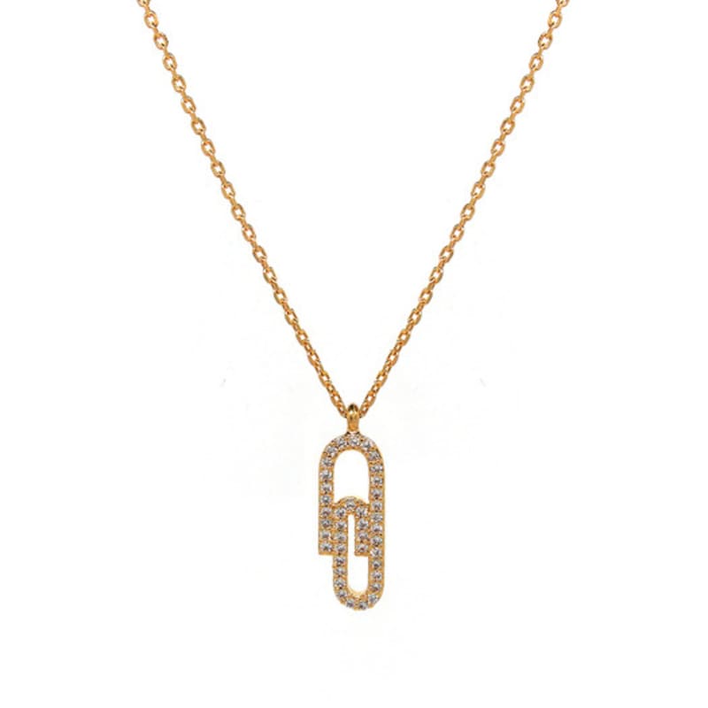 Кулон-подвеска Shertz Clip Cubic (14k)