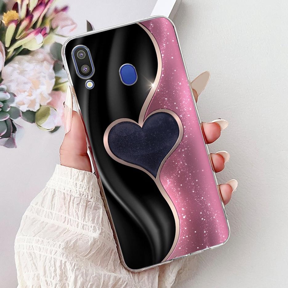 Для Samsung Galaxy M10 M20 M30 Чехол Новая Мода Расписная Крышка Прозрачный Силиконовый Мягкий Тонкий Чехол для Телефона Для Samsung M10 M20 M30 Fundas