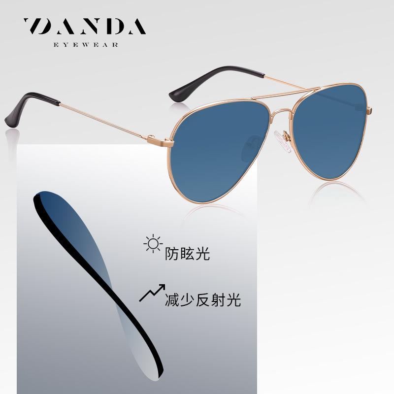 New concave sunglasses S30Green-coated anti-glare reflective driving sunglasses