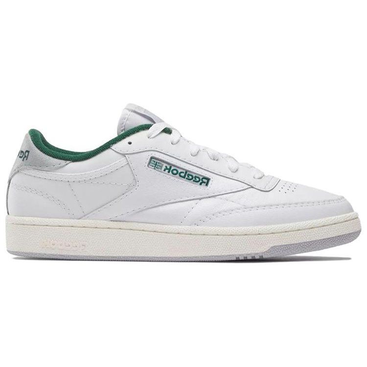 Reebok Club C 85 Унисекс Белый Темно-зеленый 100032970