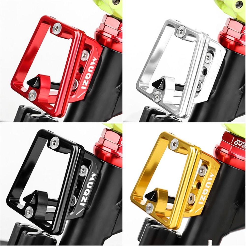 Aluminum Alloy Folding Bike Front Carrie Durable Bicycle Bag Carrier Bike Mount Adapter