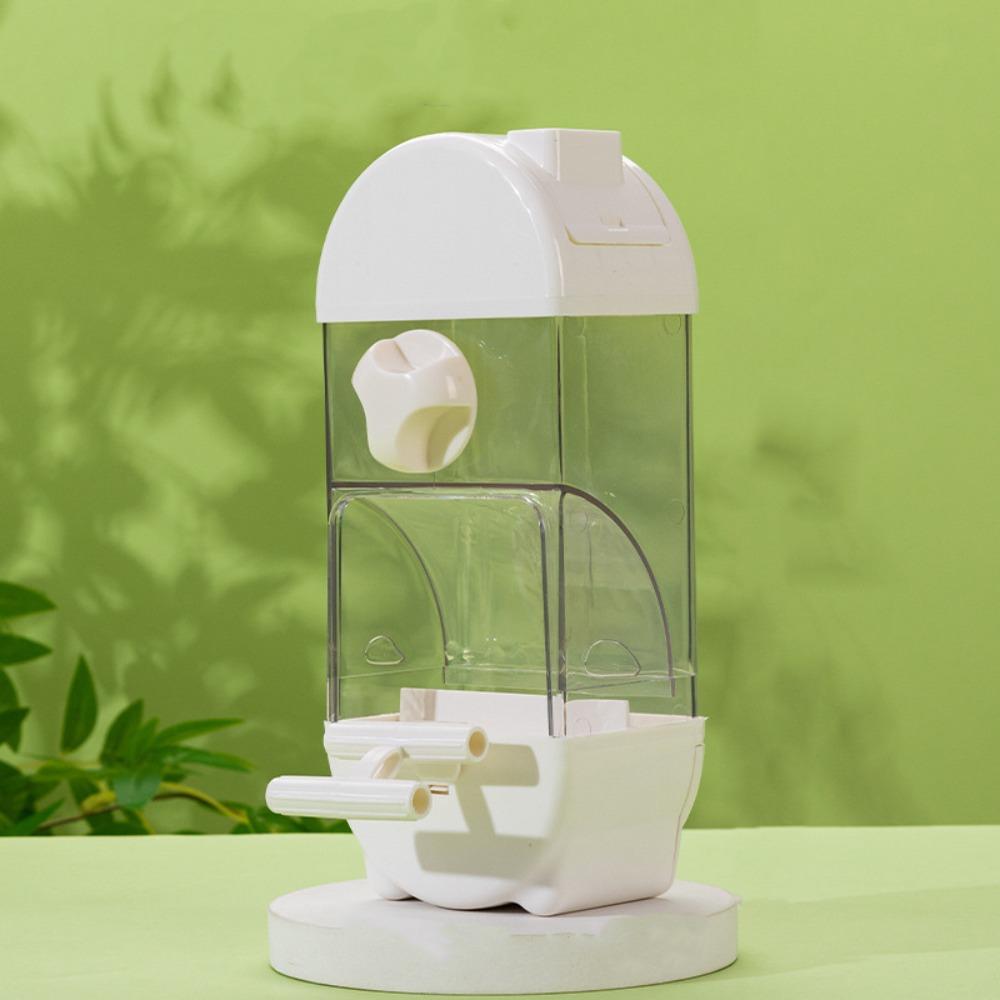 Convenient Bird Feeder Transparent Bird Food Box Bird Hanging Food Dispenser Outdoor