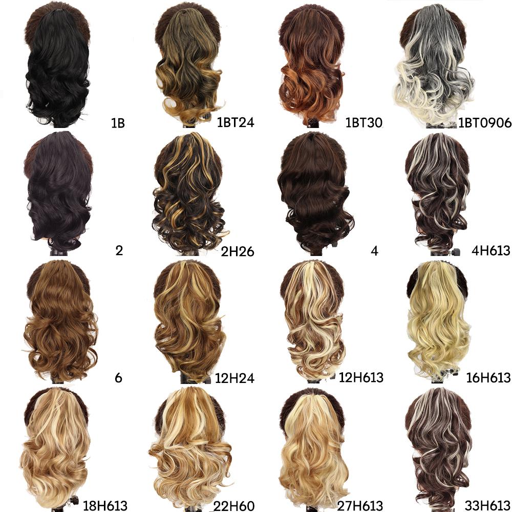 MISS WIG Синтетический хвост с короткими волнами, наращивание волос, светлый хвост для женщин, повседневная вечеринка