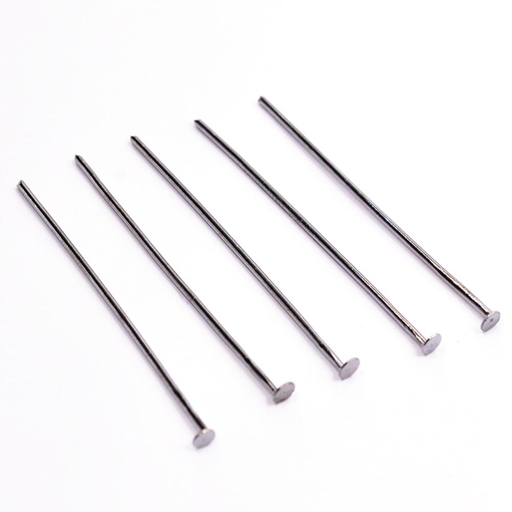 Flat Head Eye Pin Needles Beads Supplies for Jewelry Making Bracelet Accessories Earring Diy