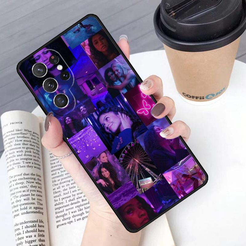 Американский сериал Эйфория чехол для телефона Cover Для Samsung Galaxy S24 S25 Ultra S21 S22 Ultra S10E Note 10 Plus Note 20 FE S23