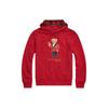Polo SS24 Letter Bear Print Casual Hoodie Мужские толстовки с капюшоном Красный MNPOKNI16823377-600