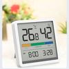 Si Thermometer Hygrometer Digital Cu Afisaj Data/Ora, Xiaomi Miiiw, Alb