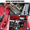 2x Car Front Engine Hood Bonnet Cover Spring Shock Gas Struts Lift Supports Props Rods For Ford Mustang 2015 - 2019