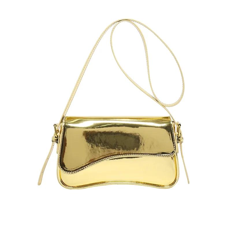 Горячая продажа ТПУ молния однотонная универсальная сумка через плечо легкая роскошная эстетичная сумка через плечо мягкая простая модная сумка