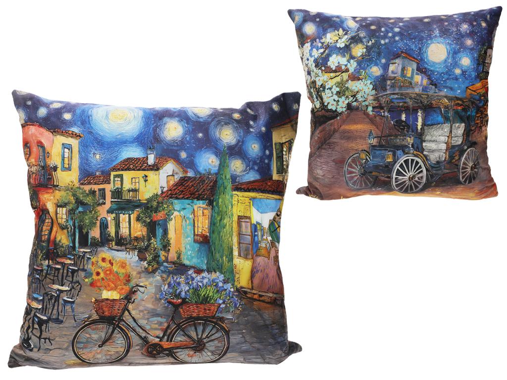 Poduszka Dekoracyjna Z Wypełnieniem Van Gogh Jasiek Poszewka Salon Dom