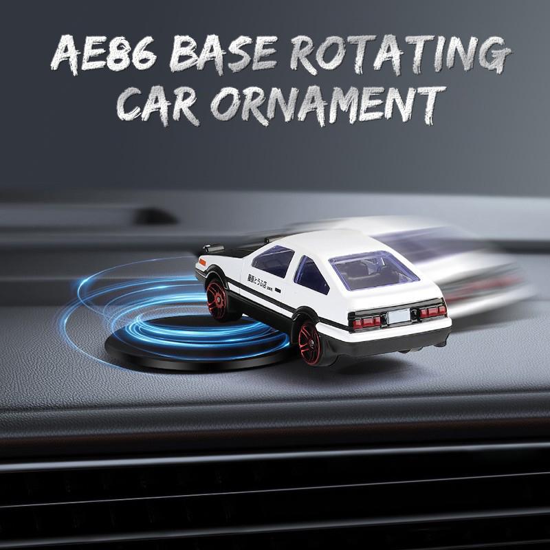 Вращающийся Ae86 Drift Car Gyroscope Decorations Classic Car Model Statue Гоночный Drifting Dashboard Center Console Decoration Gifts