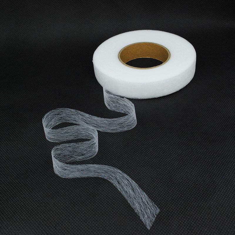 Самоклеящаяся лента для подгибки брюк, утюг, DIY, для джинсовой одежды, укорачивание длины, для шляп, одежды, термоплавкая двусторонняя лента, швейный инструмент