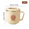 316 Stainless Steel Straw Water Cup Double Wall Drinking Cup Cute Insulated Mug  for Children