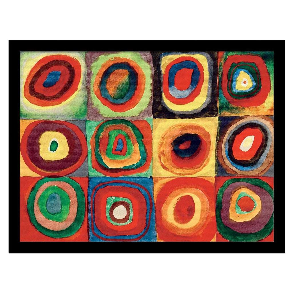 Kandinsky Landscape Framed Poster