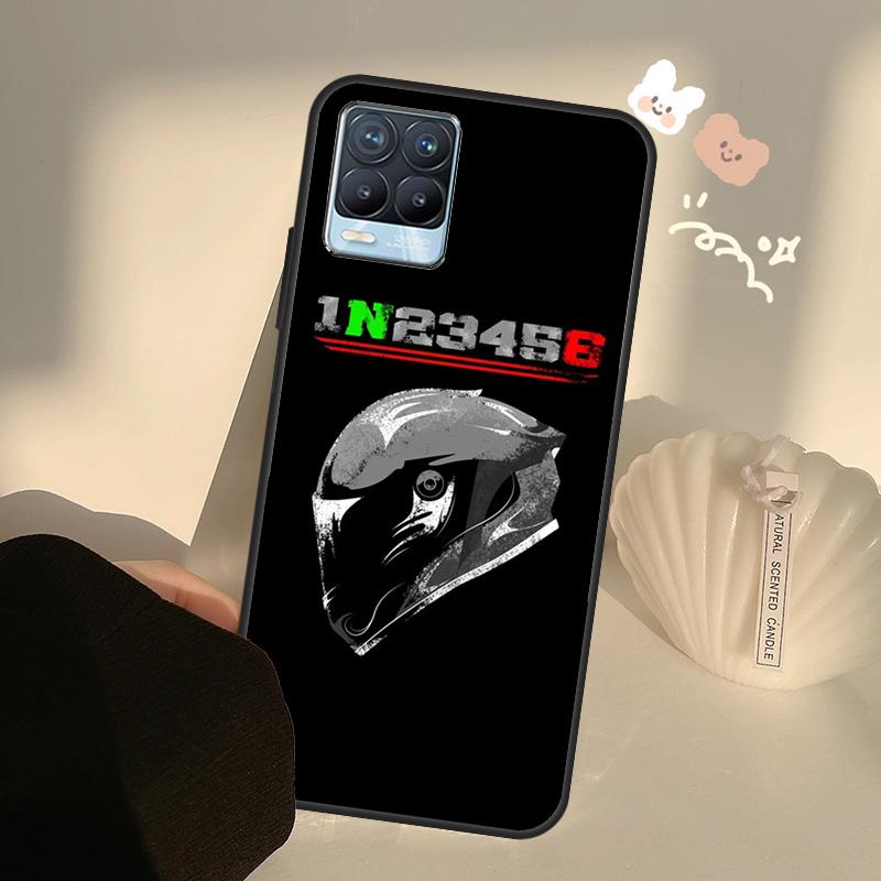 1N23456 Мотоцикл Для Realme GT Neo 2 3 Master 9i 8i 8 9 Pro Plus Чехол Для OnePlus 10 Pro 9 9R Nord2 Чехол