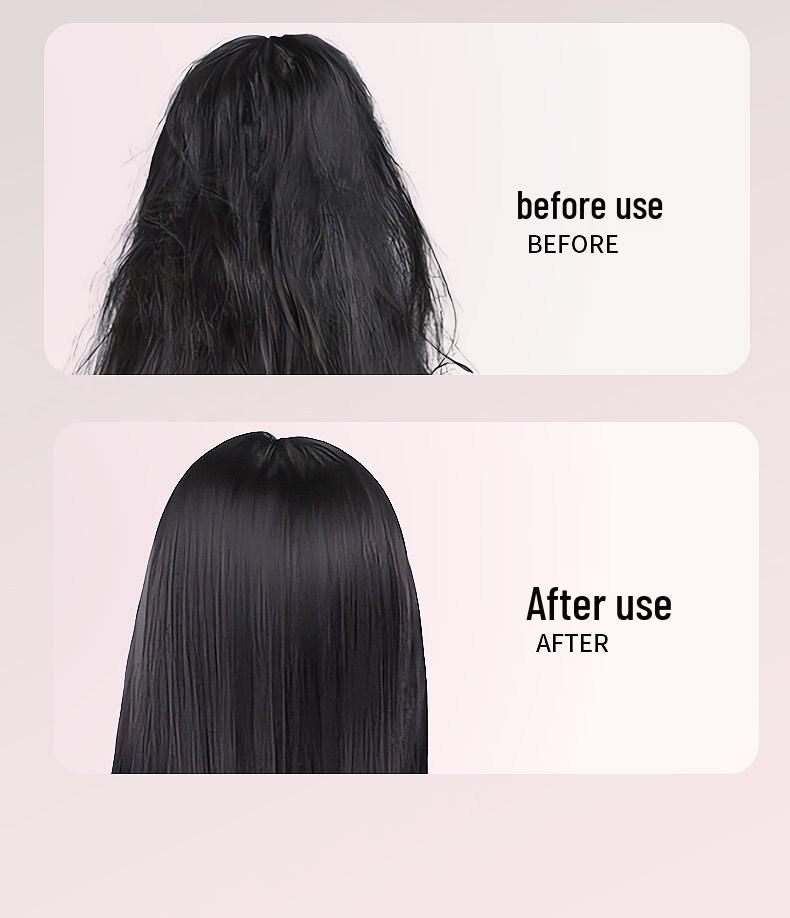 Rechargeable Wireless Hair Straightening & Curling Comb