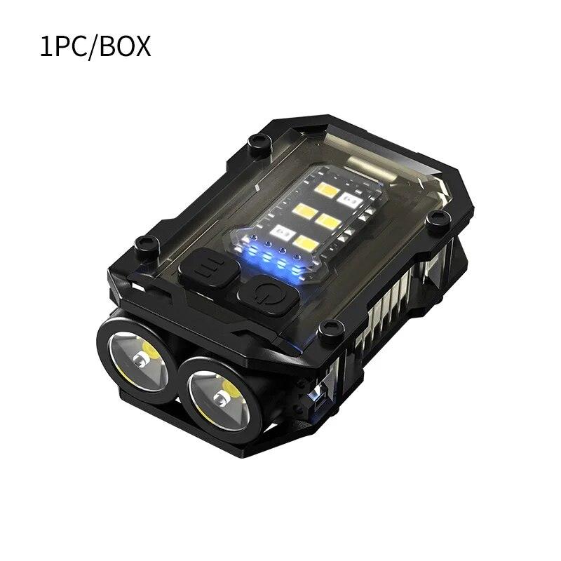 Супер яркий мощный карманный фонарик светодиодный многофункциональный Linterna Magnetic COB LED EDC мини-фонарик-брелок перезаряжаемый