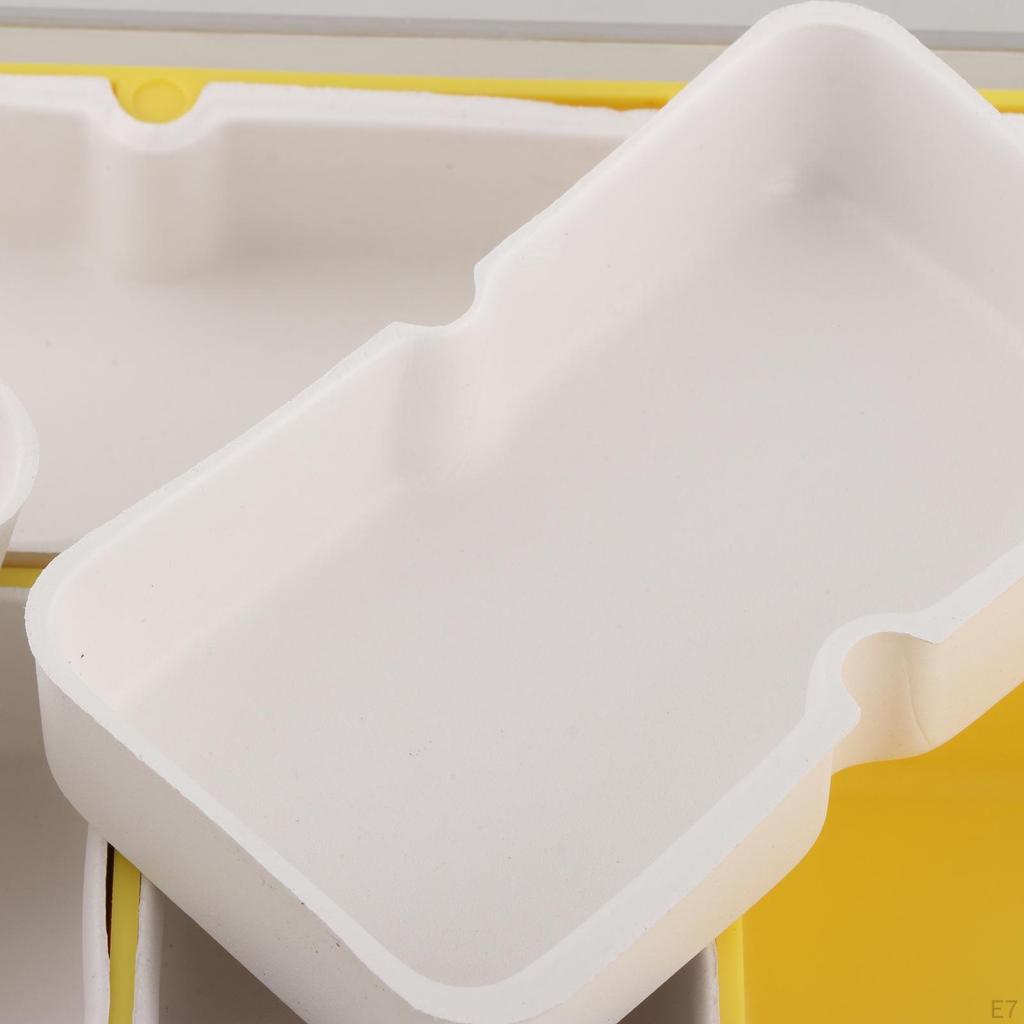 Watch Movement Parts Organizer Box with Protective Cover for Repair Tools