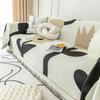 Sofa Cushion Chenille Four Seasons Universal Ins Anti-Slip Anti-Cat's Paw Straight Back Cover Cloth Integrated Cover Blanket