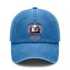 Patriotic Baseball Cap - 250Th Anniversary USA Patriotic Eagle Print Polyester Adjustable Breathable Lightweight Curved Brim Sun Protection Casual