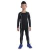 Children's Sports Compression Set: Quick-Drying Long Sleeve Basketball & Football Base Layer for Autumn & Winter.