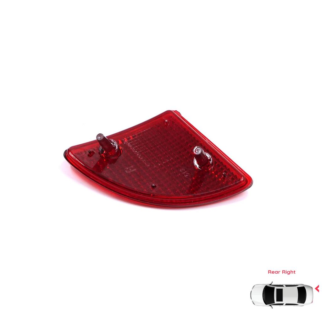BSP1236-2 Rear Right Side Bumper Reflex Reflector for Renault Kangoo MK1 Express Nissan Kubistar X76 Dacia Logan MK1 KS MCV Van 2004-2008 7700308719