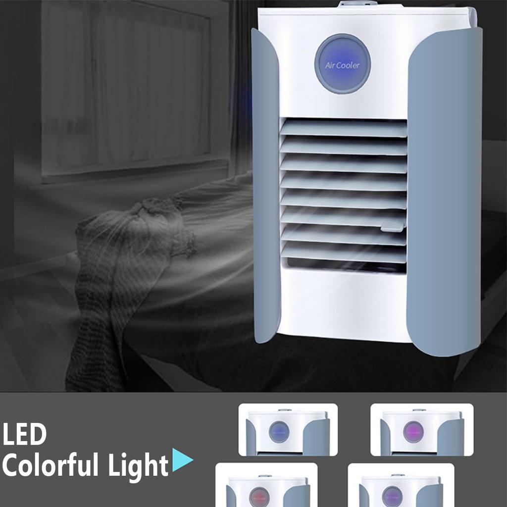 Мини Портативный Кондиционер Arctic Air Cooler Увлажнитель Очиститель Светодиодная Подсветка Персональный Вентилятор Охлаждающий Вентилятор USB