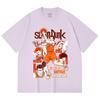 230 Gsm 100% Cotton Slam Dunk V4 Mitsui Print Unisex Heavy Cotton T Shirt