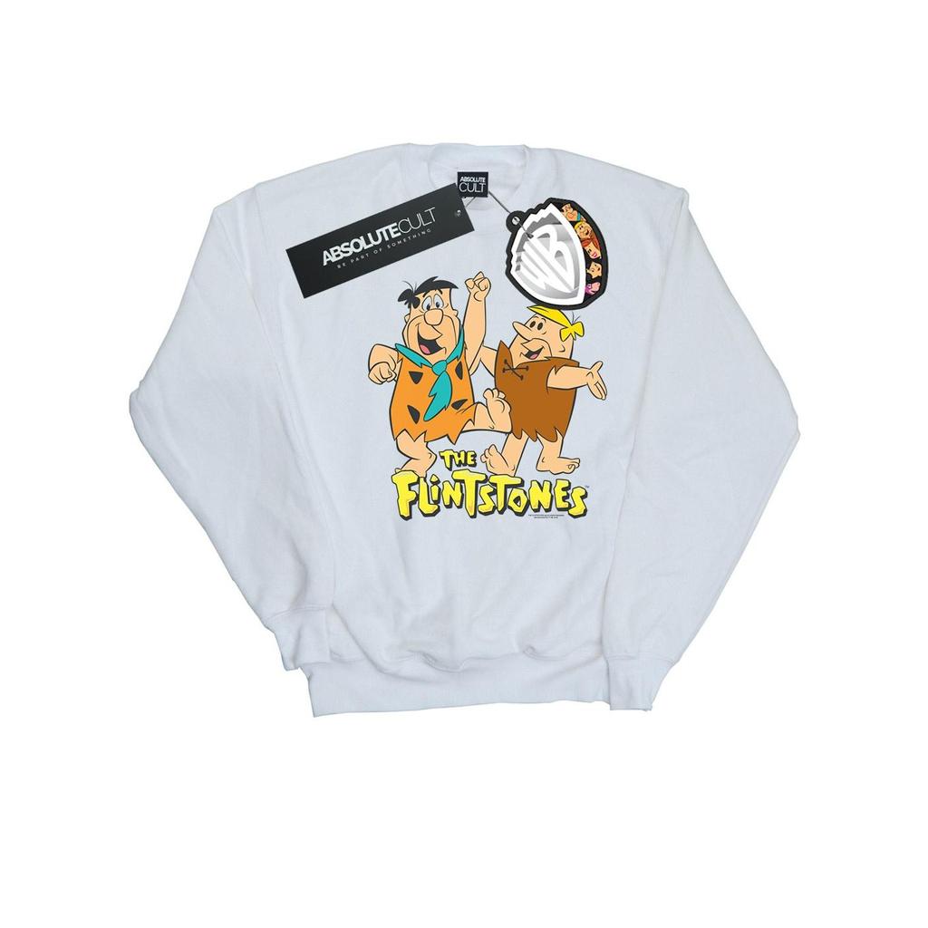 The Flintstones Mens Fred And Barney Sweatshirt