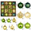 44PCS 3-6cm Christmas Ball Set Plastic Xmas Baubles High-quality Xmas Ornament Ball  Home