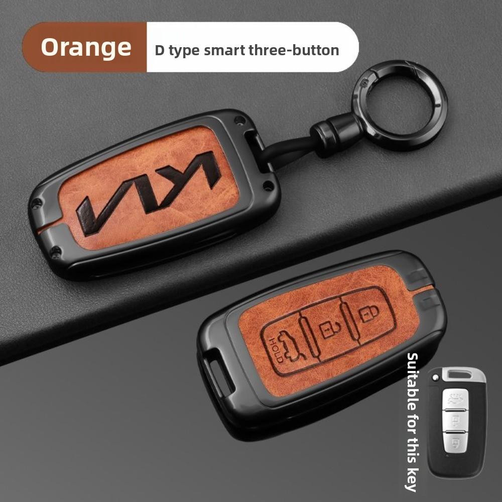 Durable for Kia Key Cover for KX3 KX5 K2 K4 Forte KXCross Sportage Seltos Rio Car Keys Protection
