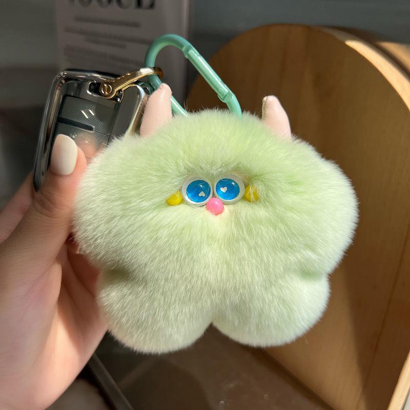 Cute Kawaii Trendy Plush Doll Pendant For Women Girls Car Keychain Creative Backpack Decoration Accessories Gifts