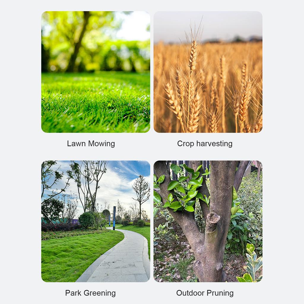 24V Electric Grass Trimmer Rechargeable Handheld Lawn Cutter Home Use Cordless Portable Grass