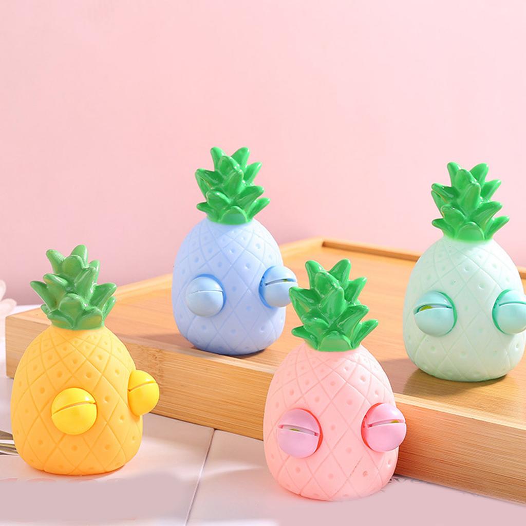 Fidgets Squeeze Ball Eye-Spooking Ananapes Игрушка для снятия стресса Puff Practition Requiems для взрослых детей ADD Hand Therapy