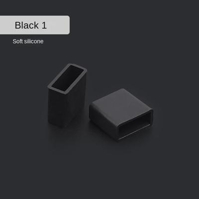 Силиконовая пылезащитная заглушка USB-папа, пылезащитный удлинительный штекер для зарядки, заглушка, однотонный, для передачи данных, кабель, шнур