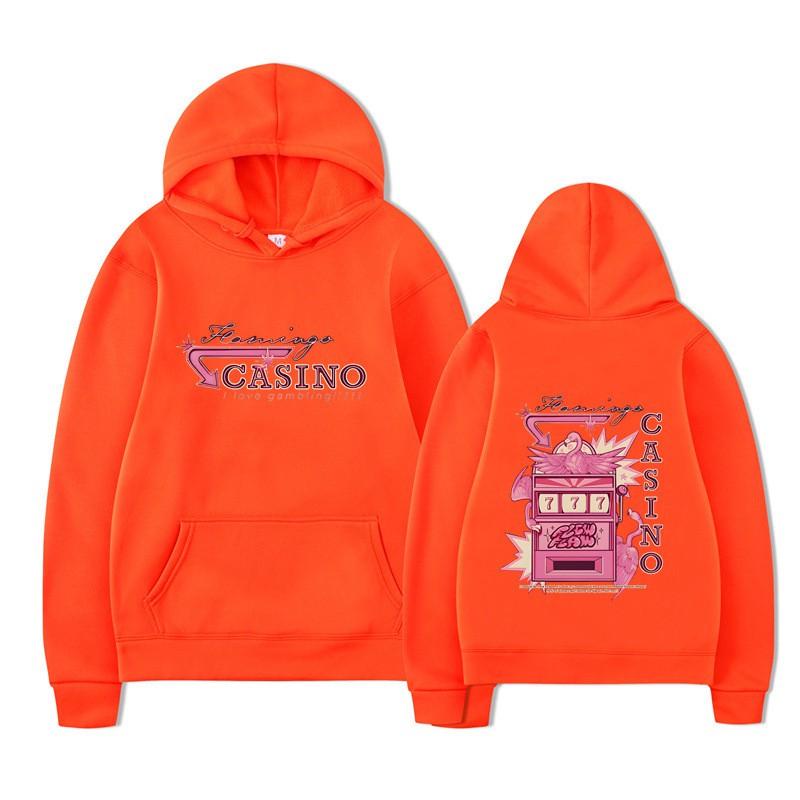 Travis Scott Style Loose Fit Hooded Sweatshirt Men Women Casual Streetwear