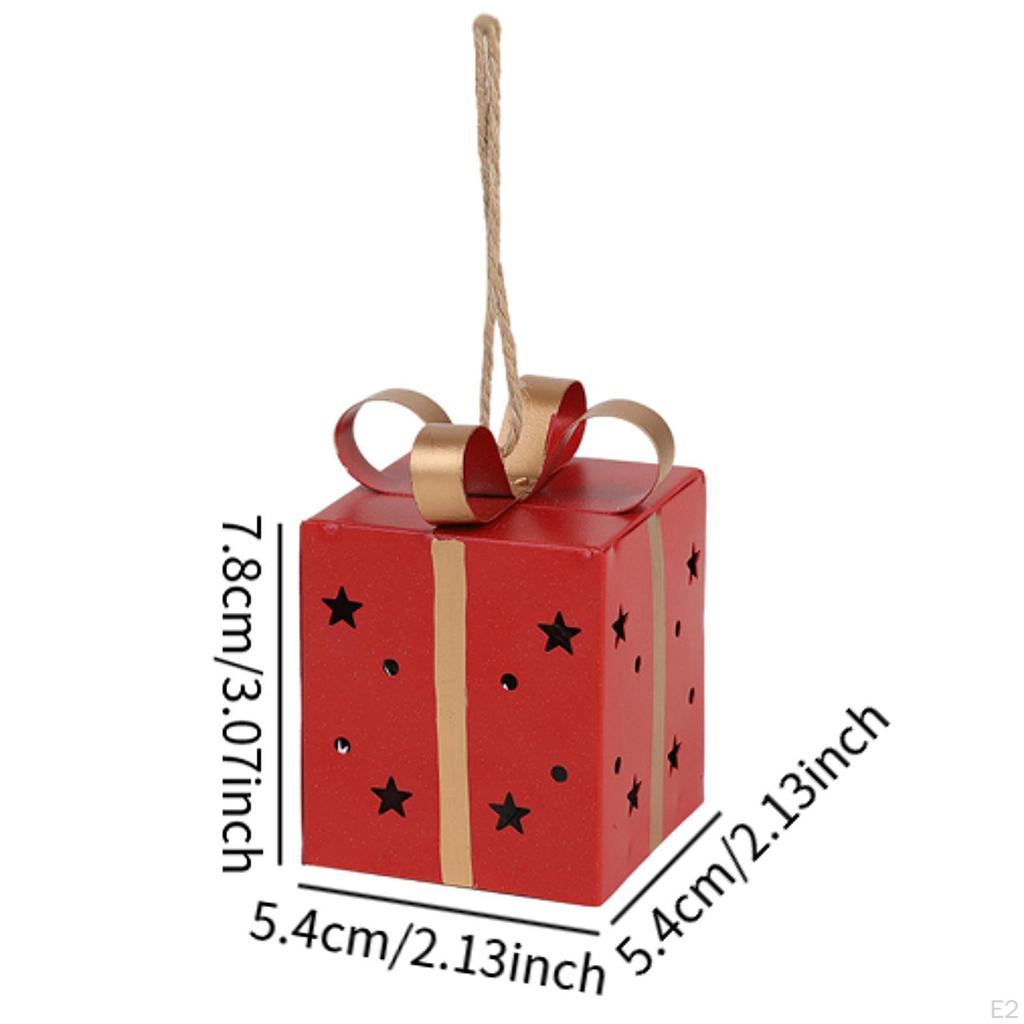 Подарочная коробка с подсветкой для украшения елки