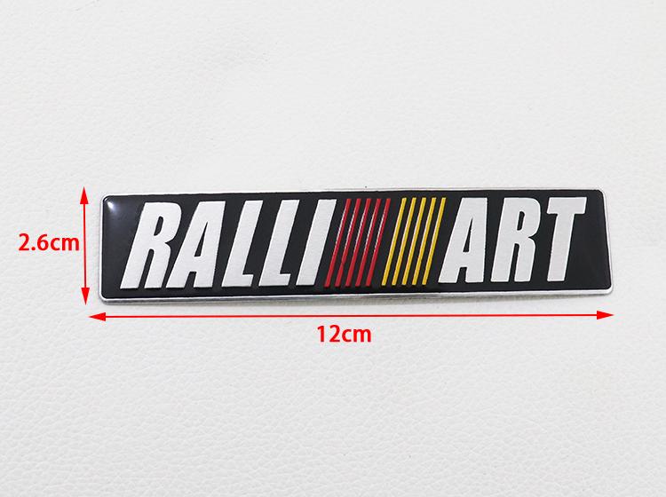 1pcs 3D Mitsubishi  Car logo aluminum sticker Fender side Rear Bumper tail door trunk sticker Emblem sticker styling Accessories
