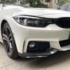 Для BMW 4 серии F32 F33 F36 M-Tech 2014-2020 Материал АБС черный автомобиль M Sport Передний бампер Боковые спойлеры Изготовлены из прочного
