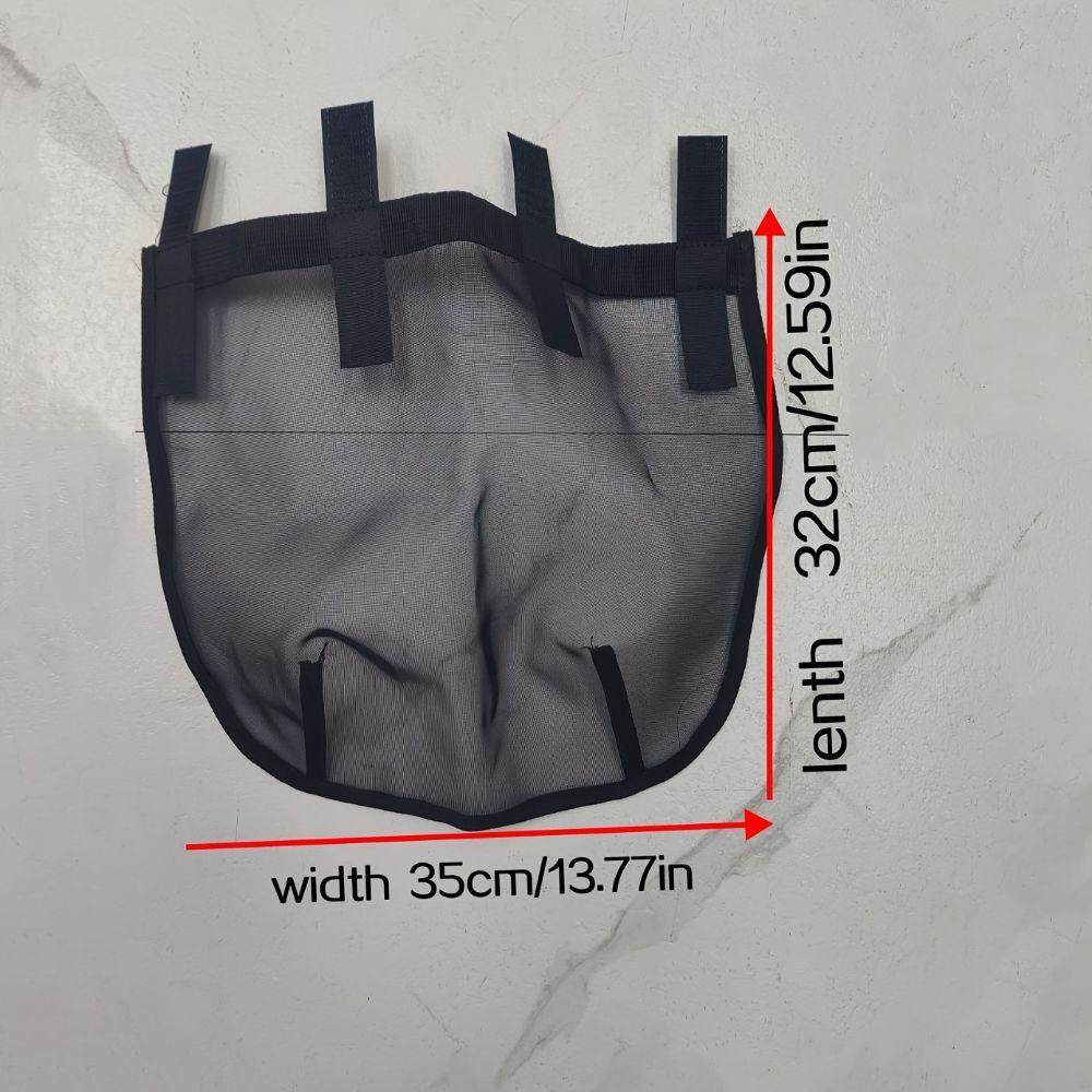 Черная сетчатая маска для носа лошади, дышащая маска для защиты от мух от животных, снаряжение для верховой езды