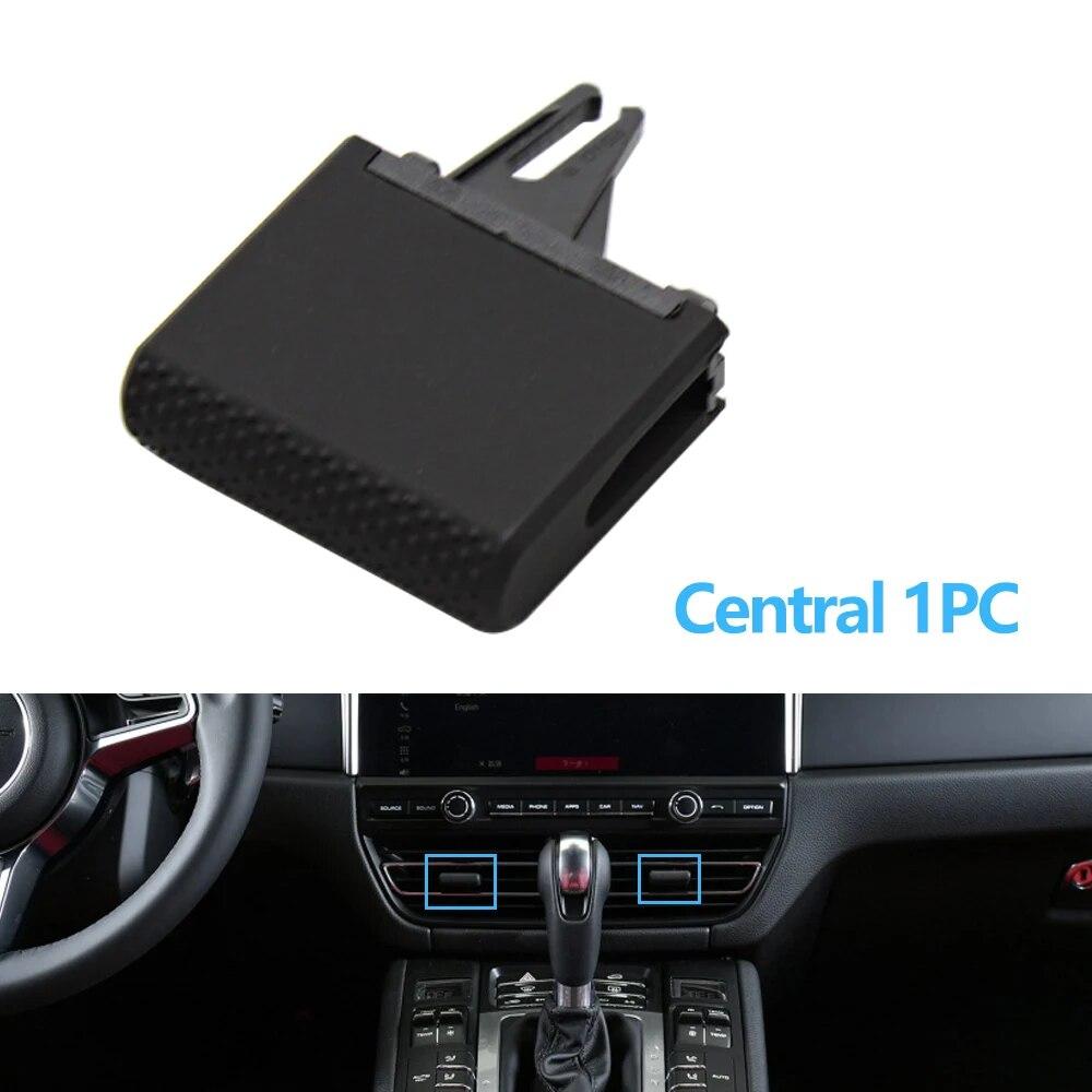 Автомобильный передний и задний зажим для вентиляционного отверстия переменного тока, ремонтный комплект, зажим для вентиляционного отверстия для кондиционера для Porsche Macan 2018-2022