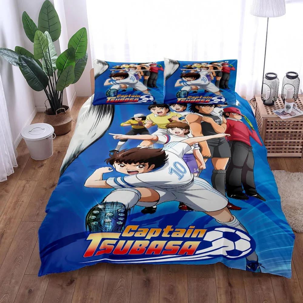 Inazuma Eleven Boys Duvet Cover Collection King Queen Double Full Twin Single Size With Bed Linen Collection